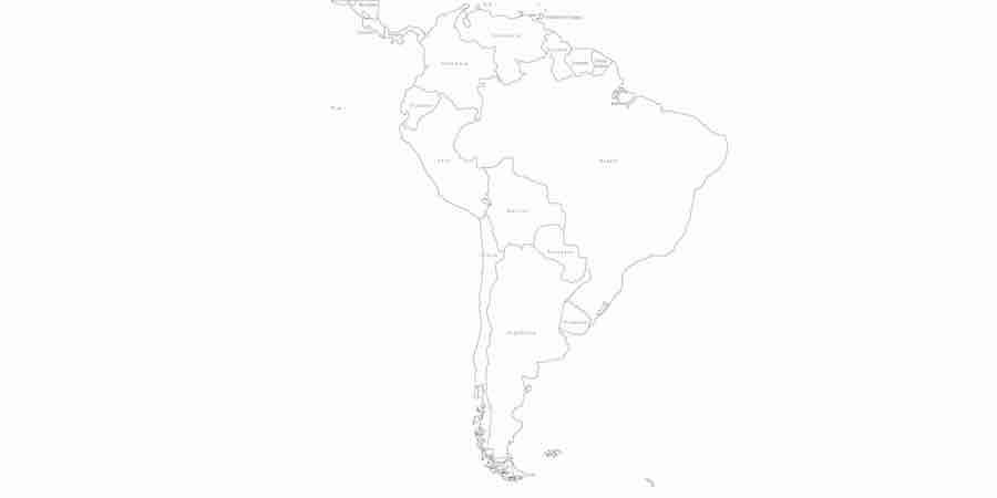 Los Mejores Mapas De Sudamerica Para Imprimir Y Colorear🥇 7938