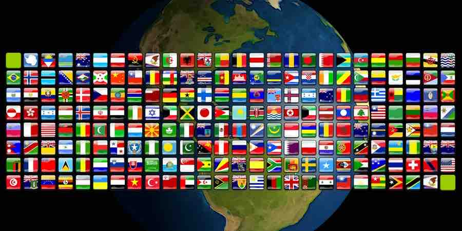 Paises del mundo y sus banderas. Banderas del mundo