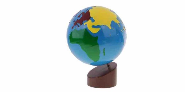 Globos educativos para preescolar Montessori
