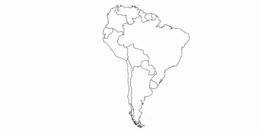 Los Mejores Mapas De Sudamerica Para Imprimir Y Colorear🥇 8671