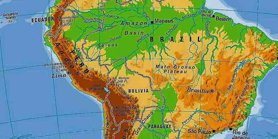 Los MEJORES Mapas de Sudamerica para IMPRIMIR y COLOREAR🥇